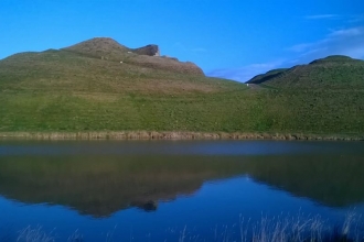 Northumberlandia at dusk - Wayne Henderson