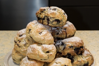 'Heritage' scones at Hauxley, photo Tim Mason