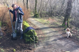 Working at Kielder - Joel Ireland