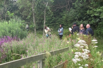 Amicale Héry-Shilbottle Members at Hauxley - Jane Nolan