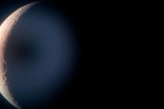 Dark skies moon