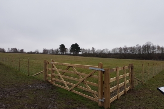 Weetslade Country Park skylark paddock - Geoff Dobbins