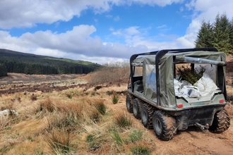 Tree planting at Scaup Burn - Andy Gray, Juniper Forestry and Environmental Services Ltd