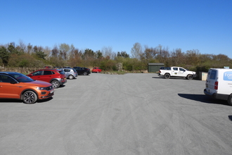 Hauxley car park. Image by Alex Lister.