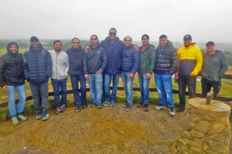 Tata Consultancy Services at Northumberlandia. Image by Peter Ernst.