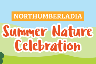 Northumberlandia summer nature celebration banner