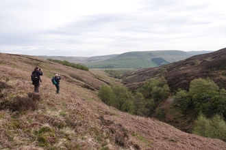 Whitelee Moor bird surveying. Image by Duncan Hoyle.