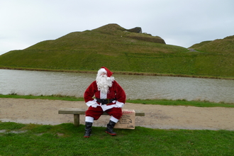 Northumberlandia Bauble Trail. Image by Lauren Ogilvie.