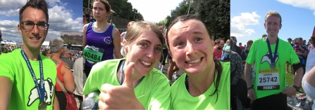 NWT Great North Run runners 2016