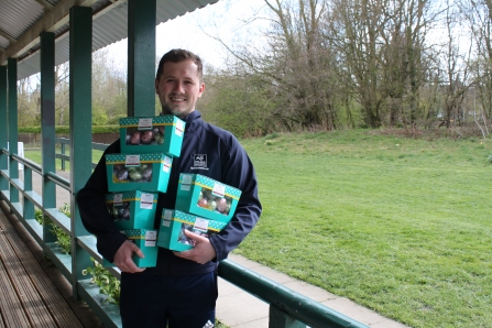 Tesco Express Easter egg donation