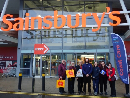 Coast Care Sainsbury’s Alnwick - Becky Bass