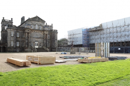 HPR work at Seaton Delaval Hall - Steve Upton