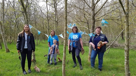 Catch My Drift bluebell planting - Co-op