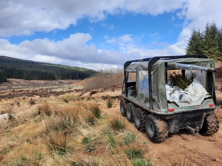 Tree planting at Scaup Burn - Andy Gray, Juniper Forestry and Environmental Services Ltd