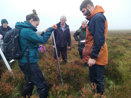 Coring the bog - Heinz Traut