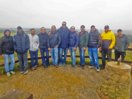 Tata Consultancy Services at Northumberlandia. Image by Peter Ernst.