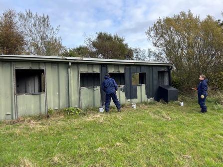 East Chevington old hide - Sheila Luck