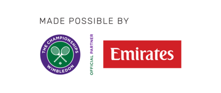 AELTC and Emirates logo