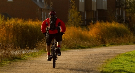 Man riding bike - Ben Hall/2020VISION